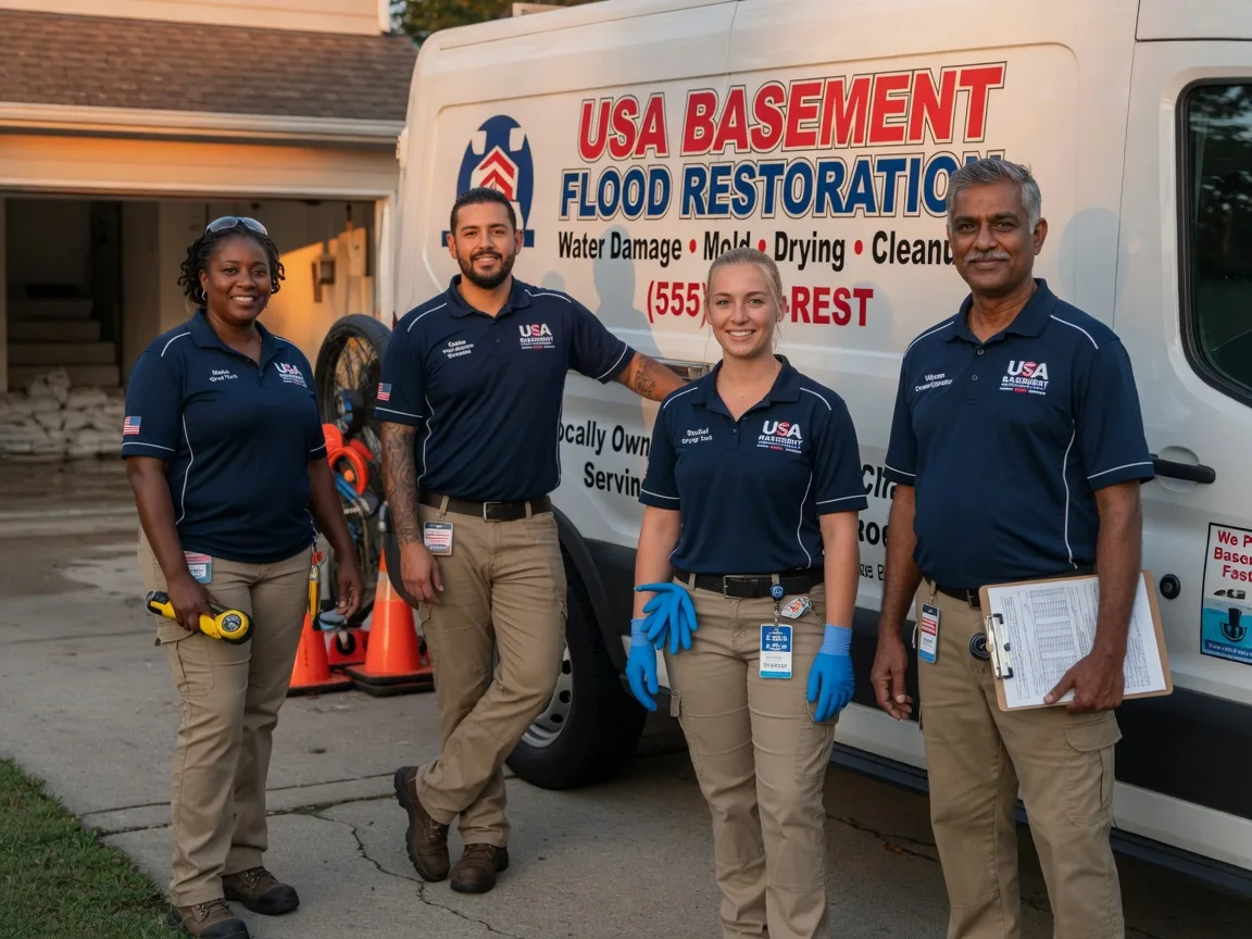 Basement Flood Cleanup company in Derma, MS